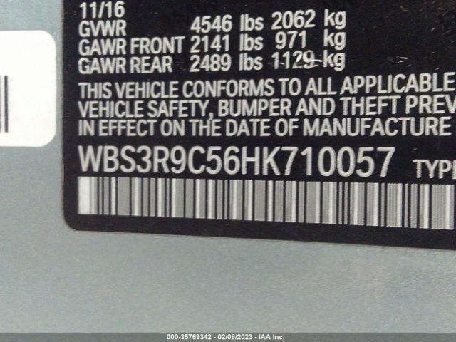 WBS3R9C56HK710057 BMW M4