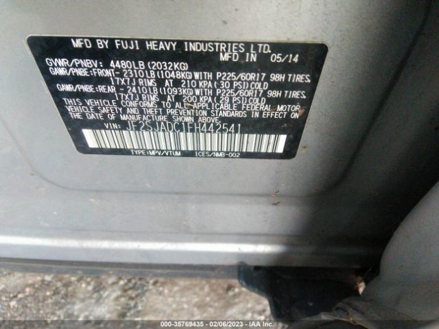 JF2SJADC1FH442541 Subaru Forester 2.5i Premium