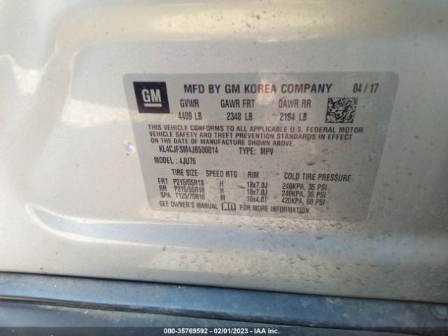 KL4CJFSM4JB500014 Buick Encore Preferred Ii