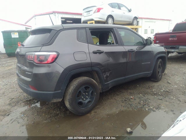 2018 JEEP COMPASS SPORT VIN: 3C4NJCAB6JT249282