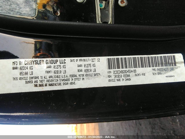 Dodge Charger Se 2013 2C3CDXBG9DH554499 Image 9