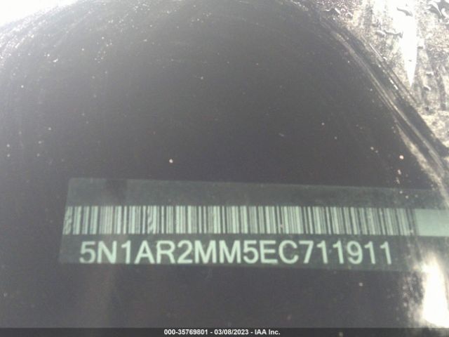 5N1AR2MM5EC711911 Nissan Pathfinder Platinum