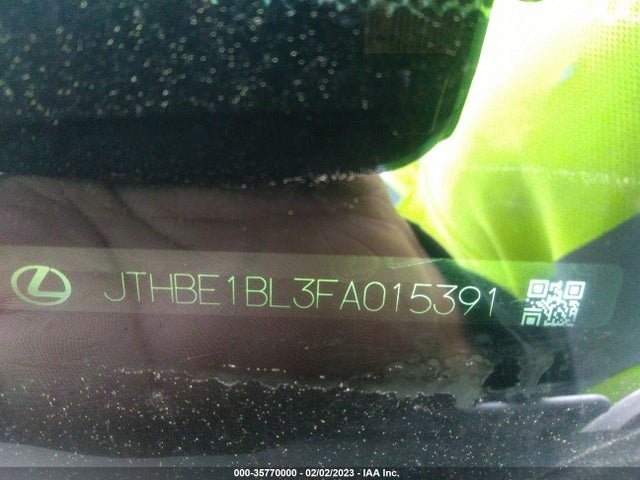 2015 Lexus GS, VIN: JTHBE1BL3FA015391