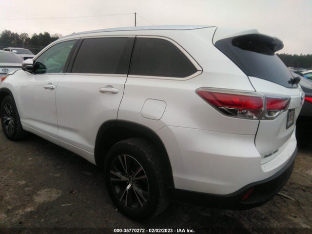 2016 TOYOTA HIGHLANDER XLE VIN: 5TDKKRFH0GS162786