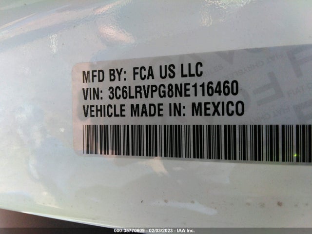 RAM Promaster Window Van 2022 3C6LRVPG8NE116460 Image 10
