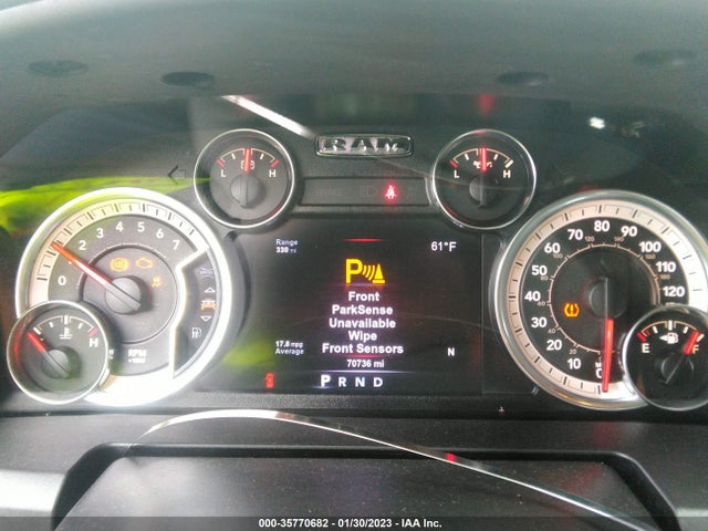 2017 RAM 1500 BIG HORN VIN: 1C6RR6LT1HS605433