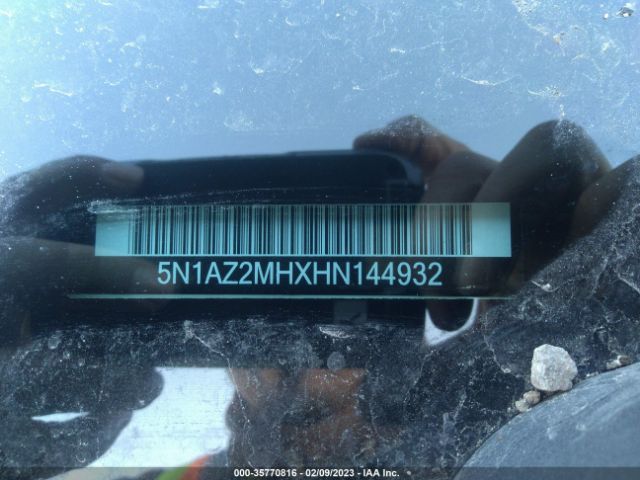 5N1AZ2MHXHN144932 Nissan MURANO S