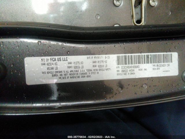 2C3CDXBGXKH696065 Dodge Charger Sxt