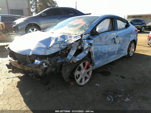 2013 HYUNDAI ELANTRA LIMITED PZEV VIN: KMHDH4AE3DU591706
