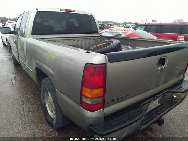 2000 GMC NEW SIERRA 1500 SLE VIN: 1GTEC19TXYZ219930