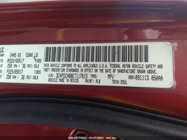 Dodge JOURNEY SE 2014 3C4PDCAB8ET117615 Image 9