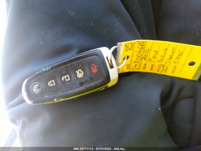 2014 FORD FOCUS TITANIUM VIN: 1FADP3N27EL298664