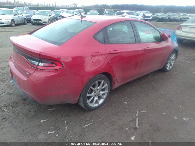 2013 DODGE DART SXT VIN: 1C3CDFBA8DD289609