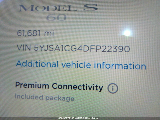Tesla MODEL S 2013 5YJSA1CG4DFP22390 Image 11