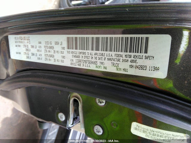 RAM 1500 Big Horn 2015 1C6RR7GM6FS694065 Image 10