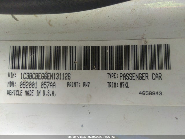 1C3BCBEG6EN131126 Chrysler 200 Touring