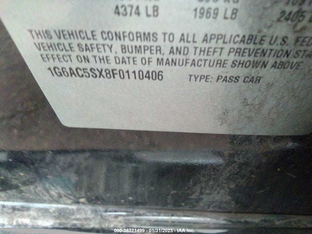 Cadillac Ats Sedan Performance Rwd 2015 1G6AC5SX8F0110406 Image 9