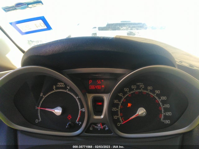 2012 FORD FIESTA SE VIN: 3FADP4BJ7CM117480
