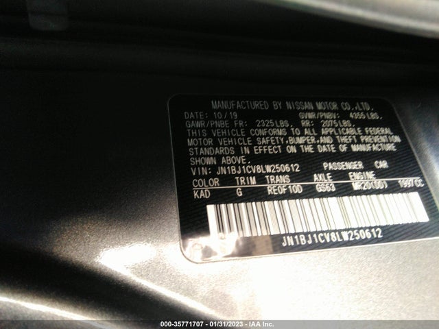 2020 Nissan Rogue, VIN: JN1BJ1CV8LW250612
