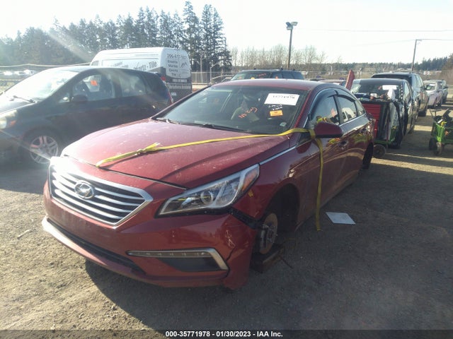 2015 HYUNDAI SONATA 2.4L SE VIN: 5NPE24AF9FH258605