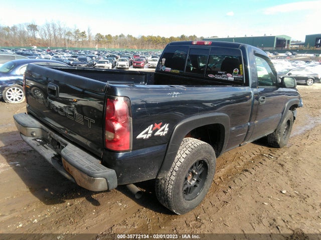 2006 CHEVROLET SILVERADO 1500 WORK TRUCK VIN: 1GCEK14X96Z122518