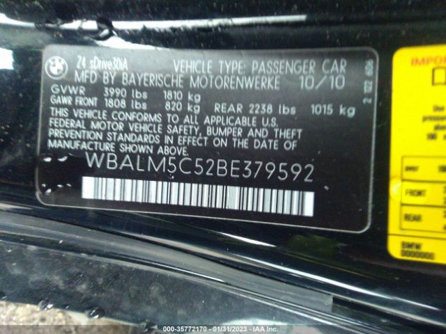 WBALM5C52BE379592 BMW Z4 Sdrive30i