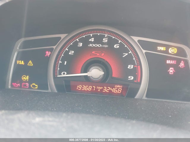 2008 HONDA CIVIC CPE SI VIN: 2HGFG21528H703653