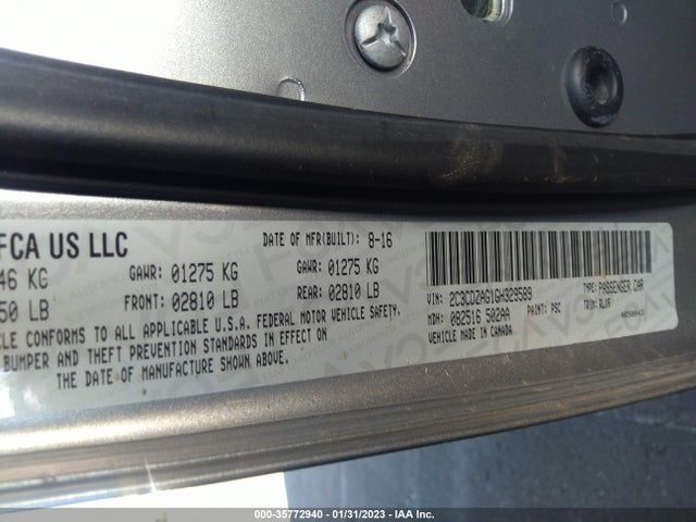 Dodge Challenger Sxt Plus 2016 2C3CDZAG1GH329589 Image 9