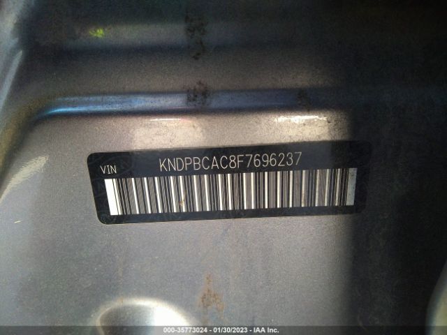 KNDPBCAC8F7696237 KIA Sportage Lx