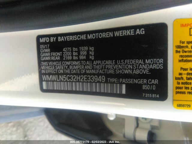 WMWLN5C32H2E33949 Mini Clubman Cooper