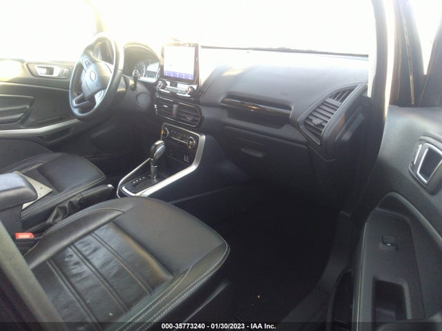 2020 FORD ECOSPORT TITANIUM VIN: MAJ6S3KL5LC354408