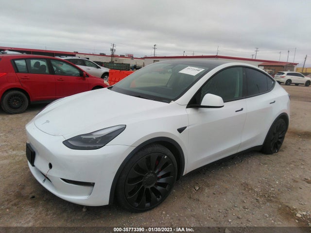 Tesla Model Y 2022 7SAYGDEF1NF392887 Image 2