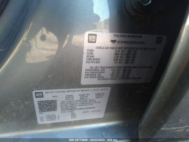 3GTP9EED2MG318944 GMC Sierra 1500 At4