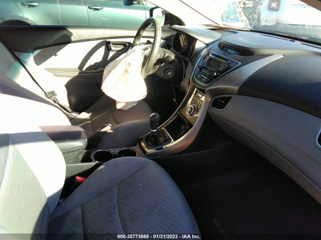 2013 HYUNDAI ELANTRA COUPE GS VIN: KMHDH6AE6DU013627