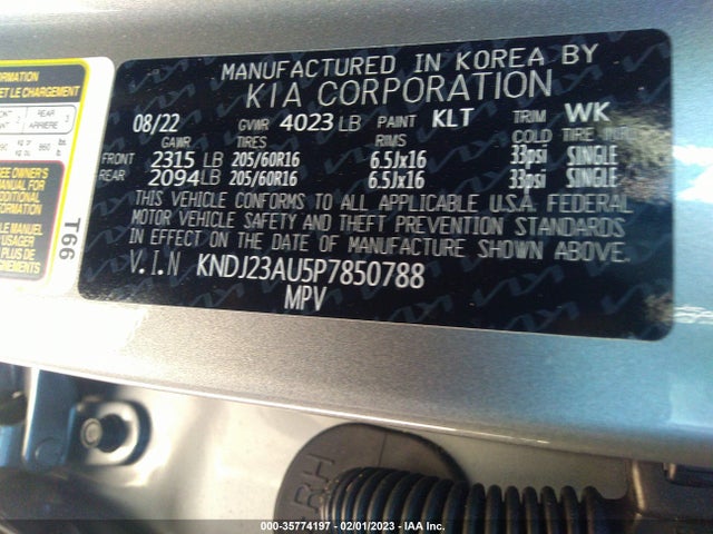 2023 Kia Soul, VIN: KNDJ23AU5P7850788