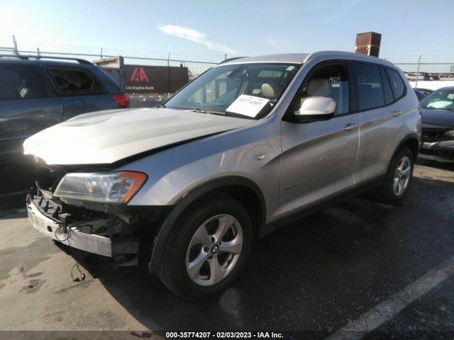 BMW X3 28I 2011 5UXWX5C54BLW14446 Image 2