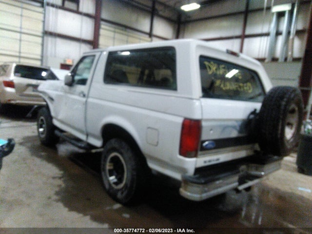 1995 FORD BRONCO U100 VIN: 1FMEU15H8SLA25840