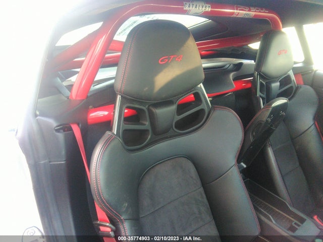 2020 PORSCHE 718 CAYMAN GT4 VIN: WP0AC2A83LK289718