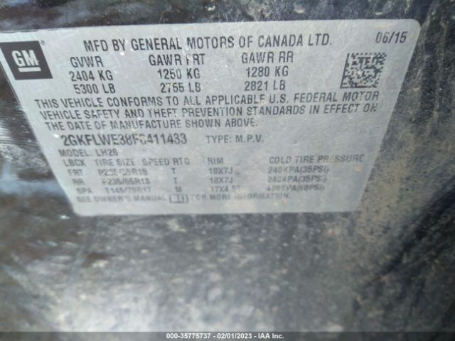 2GKFLWE38F6411433 GMC Terrain Sle
