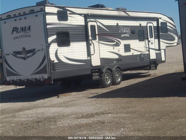 2015 FOREST RIVER PALOMINO PUMA VIN: 4X4FPTL28FP053740