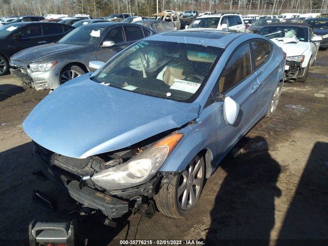 2011 HYUNDAI ELANTRA LTD PZEV VIN: KMHDH4AEXBU160812