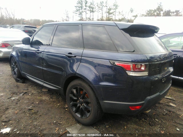 2017 LAND ROVER RANGE ROVER SPORT HSE VIN: SALWR2FV9HA133076