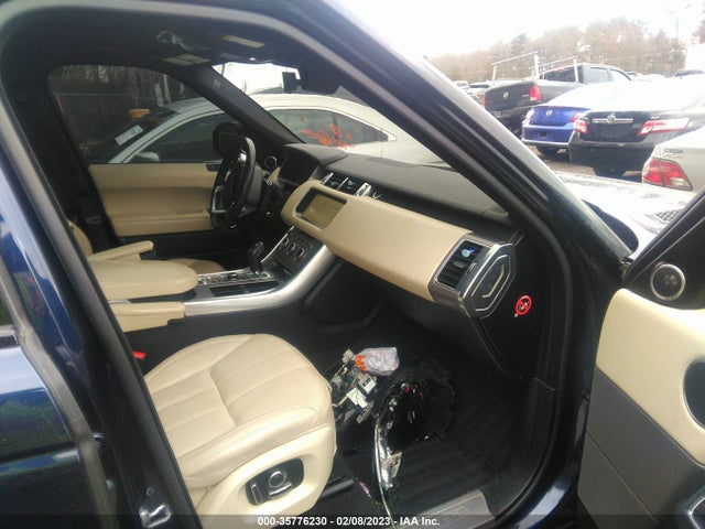 2017 LAND ROVER RANGE ROVER SPORT HSE VIN: SALWR2FV9HA133076