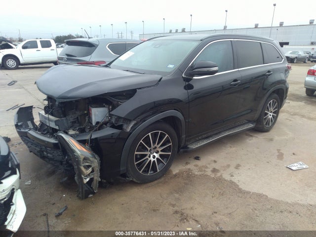 Toyota Highlander Xle/se 2017 5TDKZRFH6HS191142 Image 2