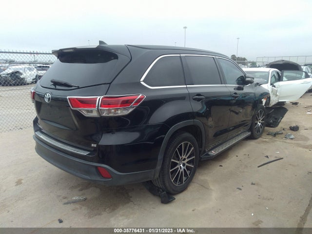 Toyota Highlander Xle/se 2017 5TDKZRFH6HS191142 Image 4