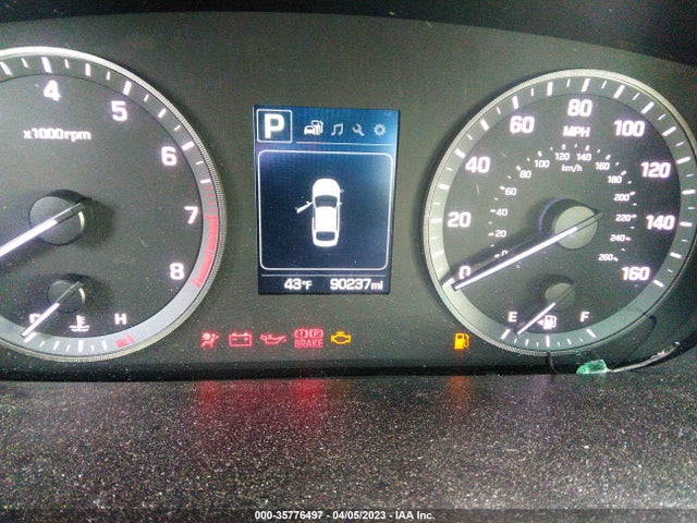 Hyundai Sonata 2.4l 2017 5NPE24AF7HH581263 Image 7