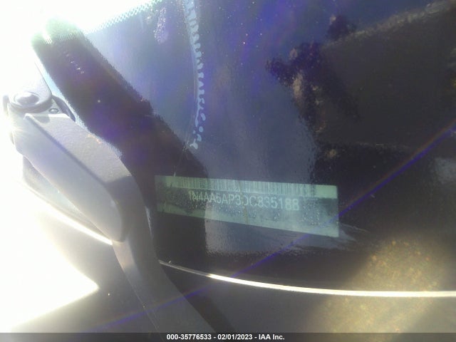 2013 NISSAN MAXIMA 3.5 S VIN: 1N4AA5AP3DC835188
