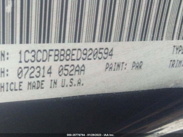 Dodge DART SXT 2014 1C3CDFBB8ED920594 Image 9