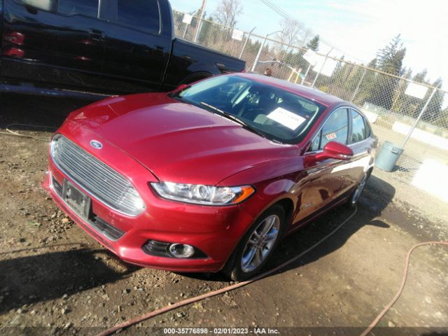 3FA6P0RU8FR199213 Ford Fusion Titanium Hybrid