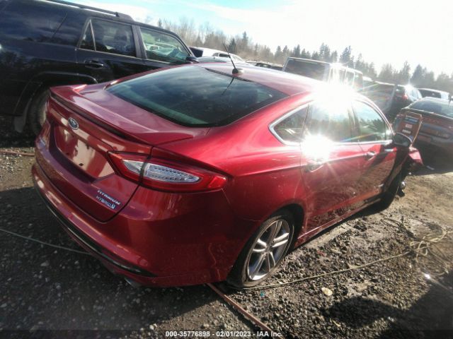 3FA6P0RU8FR199213 Ford Fusion Titanium Hybrid